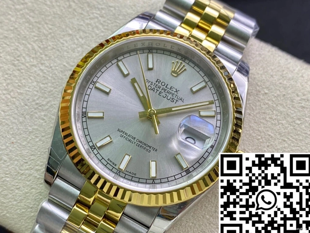 Factory Datejust Yellow EW 36MM 126233 Gold Rolex 1015